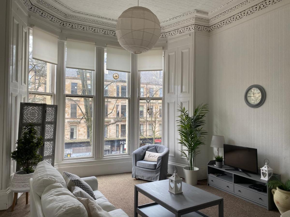 Captivating Apartment In Glasgow Westend Uk Exterior foto