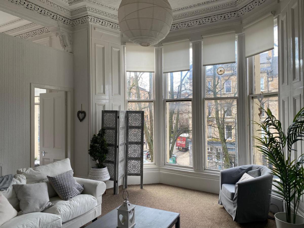 Captivating Apartment In Glasgow Westend Uk Exterior foto